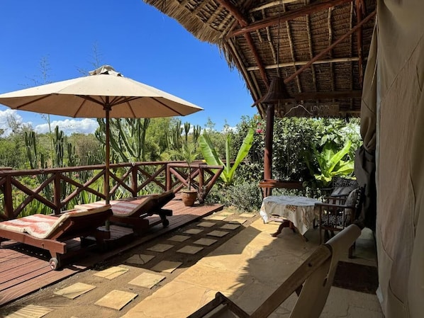 Overnattingsstedets uteområder