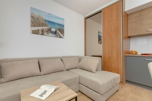 1 개의 침실, 다리미/다리미판, 무료 WiFi, 침대 시트