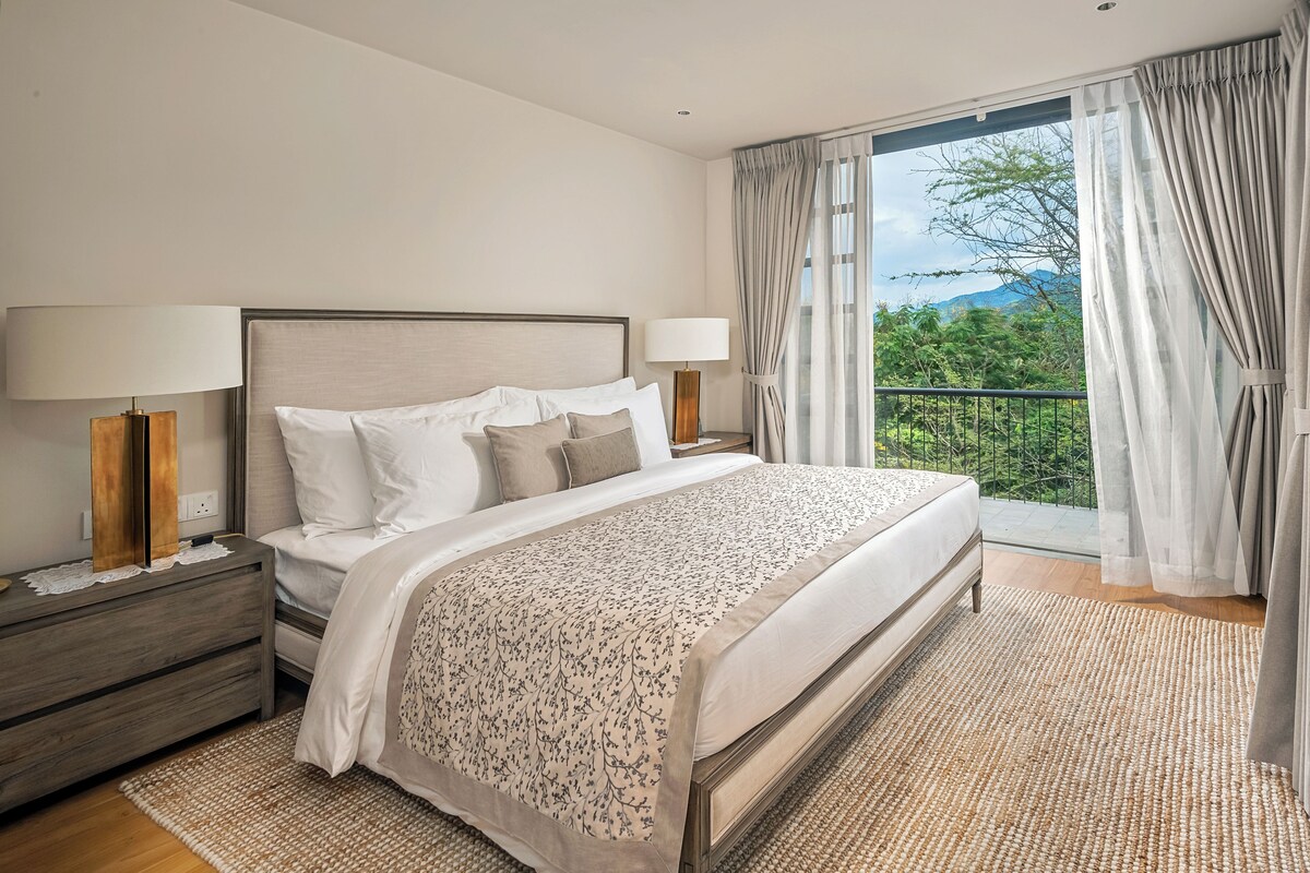 6 bedrooms, Egyptian cotton sheets, premium bedding, down comforters