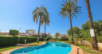 Bungalow à Denia à 3 minutes de la plage avec air conditionné