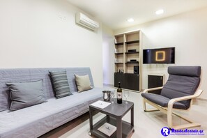 Apartment, 2 Bedrooms, Balcony, City View | Living area - Rhodes Central Suite (Rhodes)