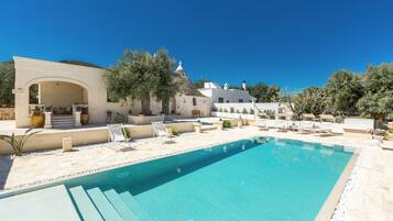 Seasonal outdoor pool