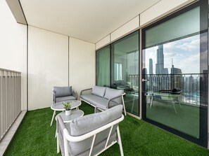 Deluxe appartement | Terras
