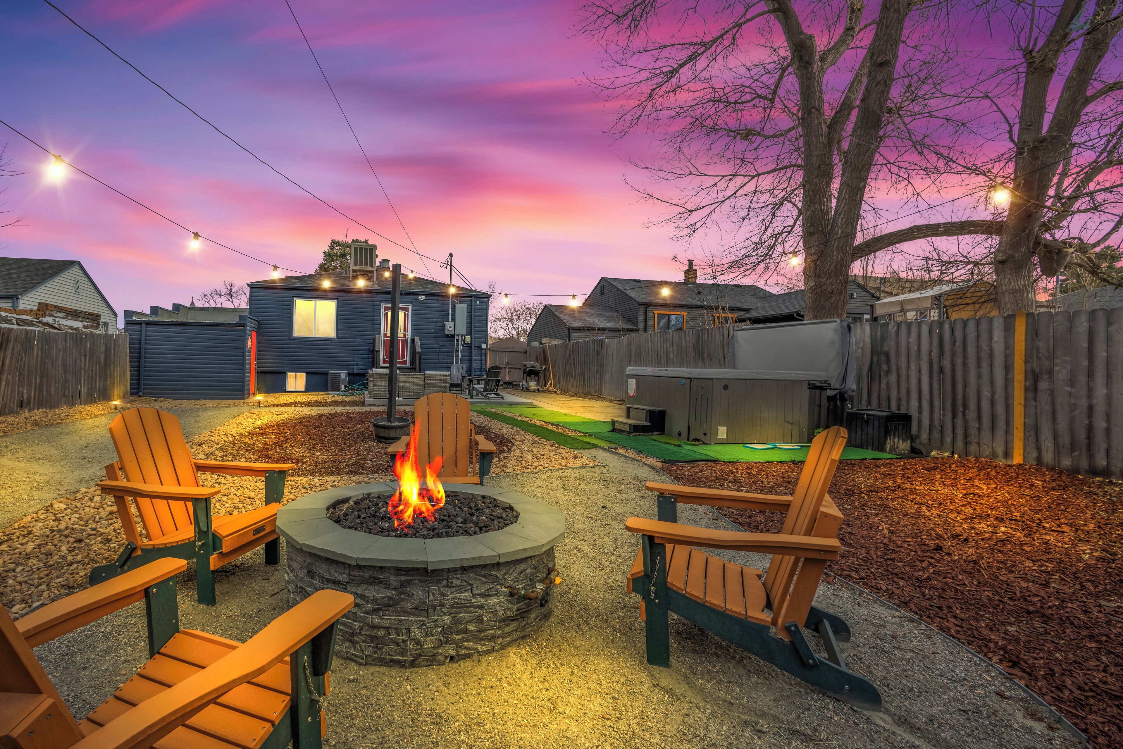 Enceinte de l’hébergement