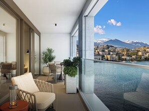 Hypo-allergenic bedding, memory foam beds, free minibar items - Residenza Du Lac (Paradiso)