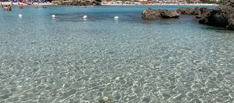 At 500 mt from the beaches comfortable air-conditioned studio apartment with parking space