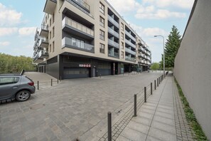 Façana frontal de l'allotjament