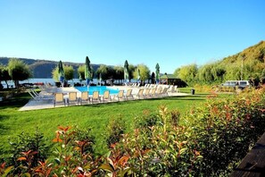 Seasonal outdoor pool