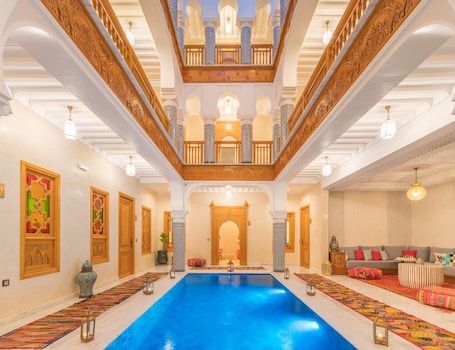 Indoor pool. Riad Atlas Palace