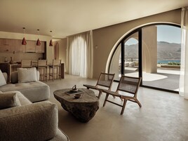 Villa Signature, 3 habitaciones | Sábanas de algodón egipcio y ropa de cama de alta calidad