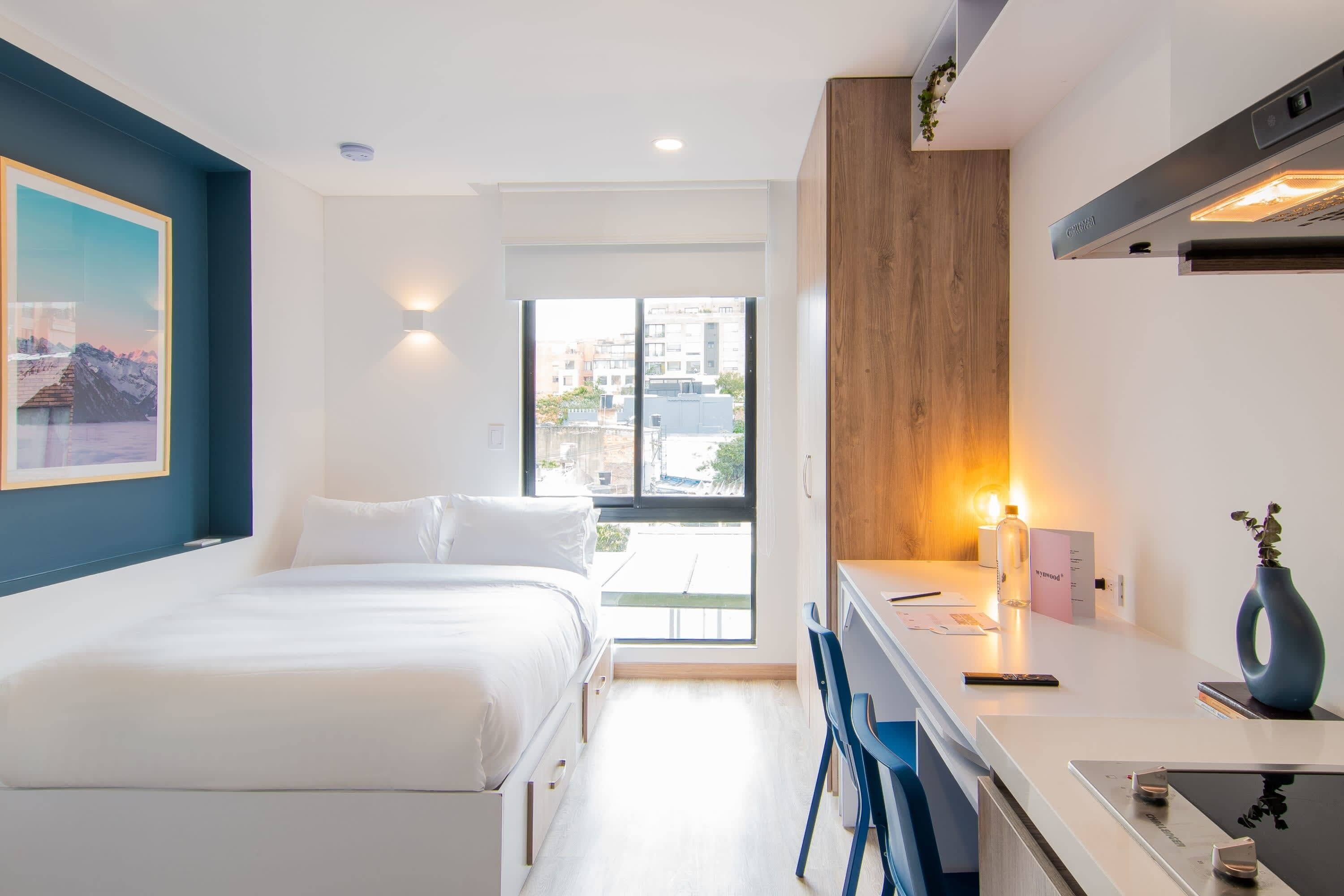 1 bedroom, desk, iron/ironing board, WiFi