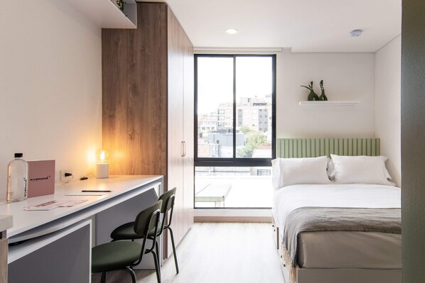 1 soveværelse, skrivebord, strygejern/strygebræt, Wi-Fi