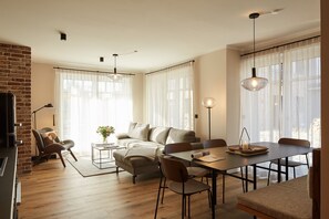 TV - Binnendiek Resort Büsum Haus 1 Superior - Apartment 1 (Büsum)