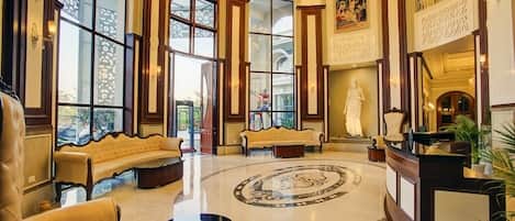 Lobby sitting area