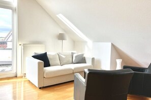 Smart TV, stereo - Apartment mit Dachterrasse Sauna in Wangen (Wangen im Allgäu)