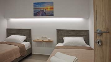 2 bedrooms, soundproofing, iron/ironing board, free WiFi