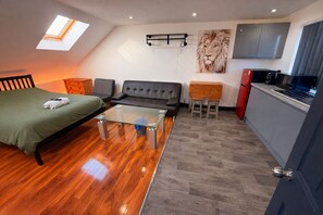 Individually decorated, individually furnished, desk, laptop workspace - Tarleton House  (Stoke-on-Trent)