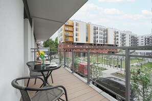 Appartement, 1 chambre, balcon | Balcon