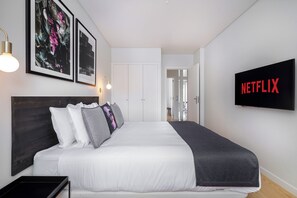 Appartement (BeatoHUB 1E) | 2 slaapkamers, een strijkplank/strijkijzer, gratis wifi