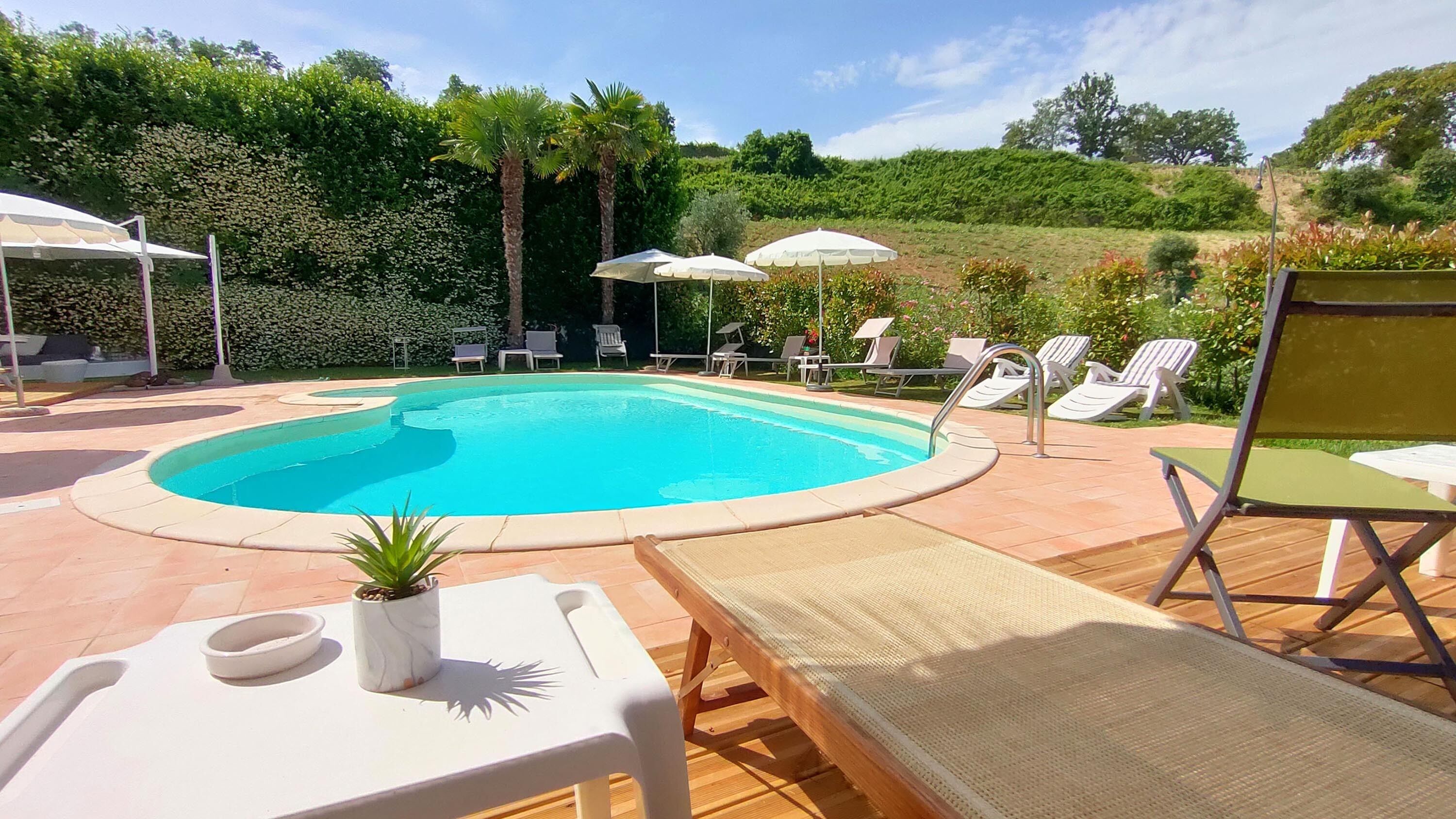 Seasonal outdoor pool