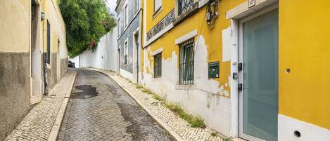 Fassade der Unterkunft