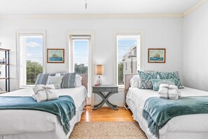 4 bedrooms, iron/ironing board, travel crib, WiFi