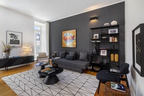 Cardiff 3B | Living area | Flat-screen TV - Exclusive City Hideaway (Lisbon)