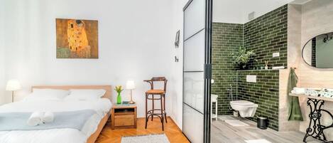 Familjelägenhet - flera sovrum (City Soul Apartment) | 1 sovrum, gratis wi-fi och sängkläder