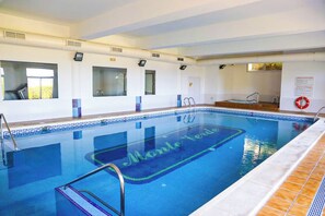 Indoor pool, outdoor pool