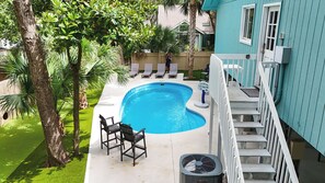 A heated pool - 78 Dune Lane - 2nd Row Ocean Home in NFB with Backyard Entertainment! (Hilton Head Island)