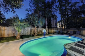 Piscine chauffée