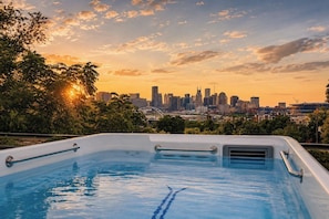 Pool - The Songwriter's Mansion | Rooftop Spa & Skyline Views (Nashville)