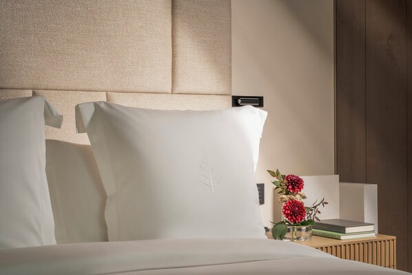 Premium bedding, down duvets, pillow-top beds, minibar