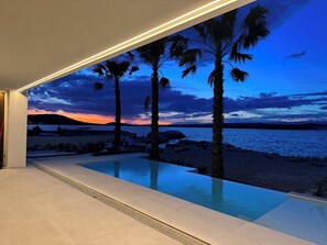Premium Villa, 3 Bedrooms, Private Pool, Beachfront | Terrace/patio - The Palms Resort (Tkon)