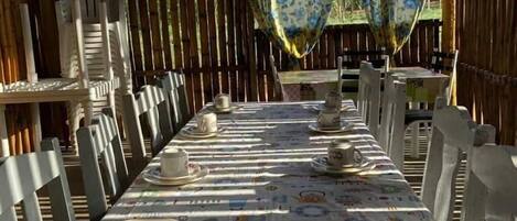 Petit déjeuner buffet compris tous les jours