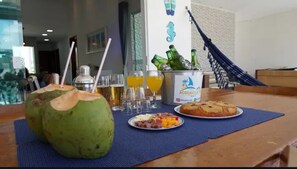 Dining - Casa Para Locação p/ Temporada, Condomínio Fechado Acquaville em Paripueira, AL (Paripueira)