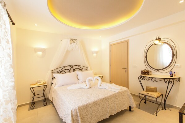 1 slaapkamer, een bureau, een strijkplank/strijkijzer, gratis wifi