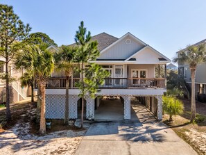 Exterior - Another Happy Clam, Beachside, 4/2, community POOL, dog friendly, sleeps 10 (Dauphin Island)