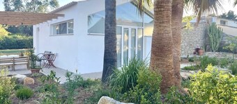 BRAND NEW Cottage on Organic Yoga Farm with Natural Swimming Pool near Beach!