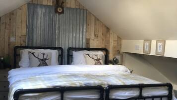 Apartemen | 1 kamar tidur, Wi-Fi gratis, dan seprai linen