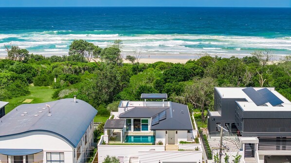 Exterior - Aquarium - beachfront Pottsville home with pool (Pottsville)