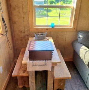 Dining - Reese Ranch cabin #2
 (Corning)