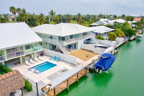 Exterior - Pool, Key Colony Beach, Dock, Across from the Golf Course (Key Colony Beach)