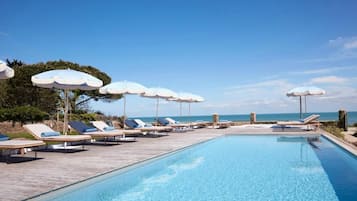 Seasonal outdoor pool