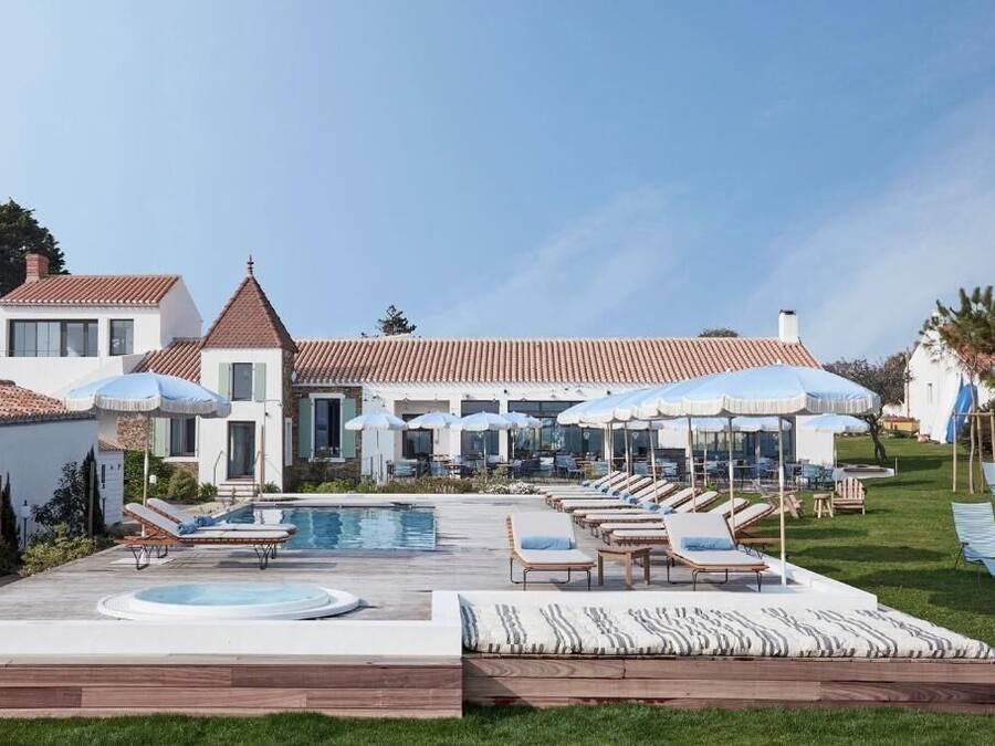 Façade de lâhĂ©bergement