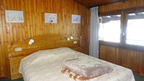 1 bedroom, WiFi, bed sheets - Wifi, 200m from ski lifts, 4th floor, balcony, 33m², Les Gets (Les Gets)
