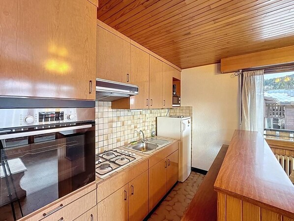 Fridge, microwave, oven, dishwasher - Wifi, 2nd floor, terrace, balcony, parking, 50m², Les Gets (Les Gets)