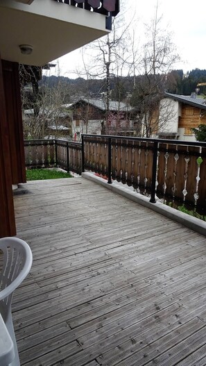 Terrace/patio - Ground floor, terrace, tv, 38m², Les Gets (Les Gets)