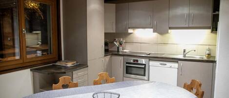 Microwave, oven, dishwasher