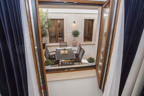 Dining - Holiday home with air conditioning and terrace in the city centre (Poreč)